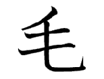 毛